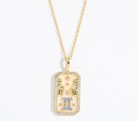Image 10 of Zodiac pendant chain 