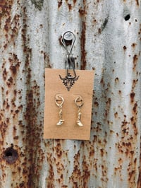 Gold Cowgirl Boot Dangles