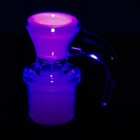 Image 2 of TRANS MARINA > DENSE WHITE SATIN / ATLANTIS 18MM SLIDE