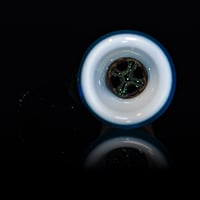 Image 4 of TRANS MARINA > DENSE WHITE SATIN / ATLANTIS 18MM SLIDE