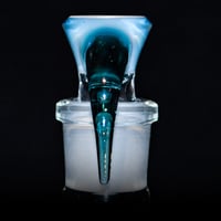 Image 3 of TRANS MARINA > DENSE WHITE SATIN / GLACIER18MM SLIDE