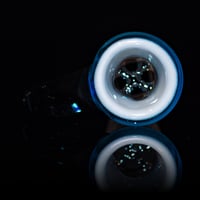 Image 4 of TRANS MARINA > DENSE WHITE SATIN / GLACIER18MM SLIDE