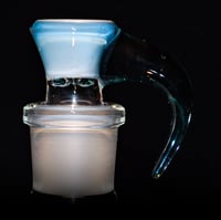 Image 1 of TRANS MARINA > DENSE WHITE SATIN / GLACIER18MM SLIDE