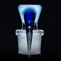 Image 3 of TRANS MARINA > DENSE WHITE SATIN / POTION 18MM SLIDE