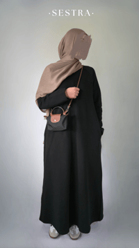 Image 1 of Black Jumper Dress