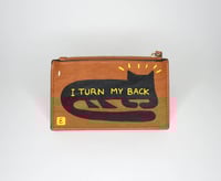 Image 2 of I Turn My Back cat purse