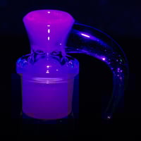 Image 3 of WILDBERRY > ICY WHITE SATIN / BLUE STARDUST 18MM SLIDE