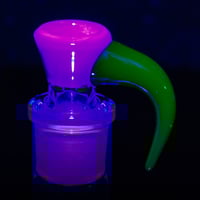 Image 3 of WILDBERRY > ICY WHITE SATIN / ROSWELL 18MM SLIDE