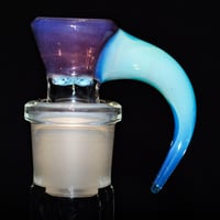 Image 1 of WILDBERRY > ICY WHITE SATIN / DENSE MARINA 18MM SLIDE