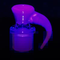 Image 3 of WILDBERRY > ICY WHITE SATIN / OREGON GRAY 18MM SLIDE