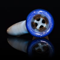 Image 4 of WILDBERRY > ICY WHITE SATIN / OREGON GRAY 18MM SLIDE