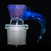 Image 1 of WILDBERRY > ICY WHITE SATIN / TRANS MARINA 18MM SLIDE