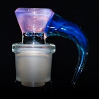 Image 1 of ROSE QUARTZ > ICY WHITE SATIN / TRANS MARINA 18MM SLIDE