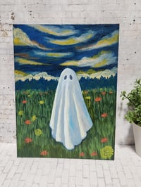 Image 6 of Meadow ghost | Original  6 x 8
