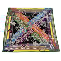 Hermès Cashmere Shawl "Brides et Gris-Gris" by Virginie Jamin 140cm
