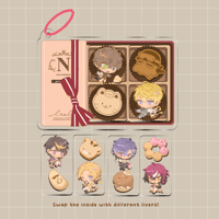 Niji: Swappable Dessert Keychain