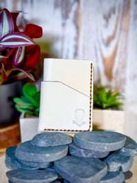 Image 1 of Double wrap wallet - Ghost leather