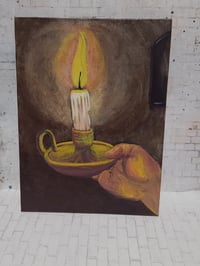 Image 2 of Light in the Dark | Original 6 x 8