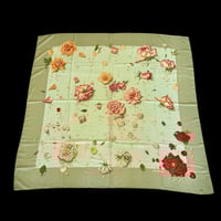 Hermès Cashmere Shawl "La Rosee" by Anne Gavarni 140cm