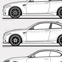 Image 5 of BMW M2 Generations Poster