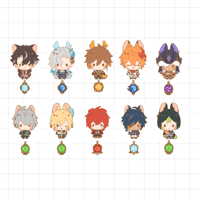 Genshin: Enamel Pins