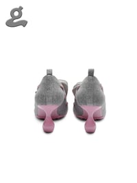 Image 4 of Three Tongue Drawstring High Heels