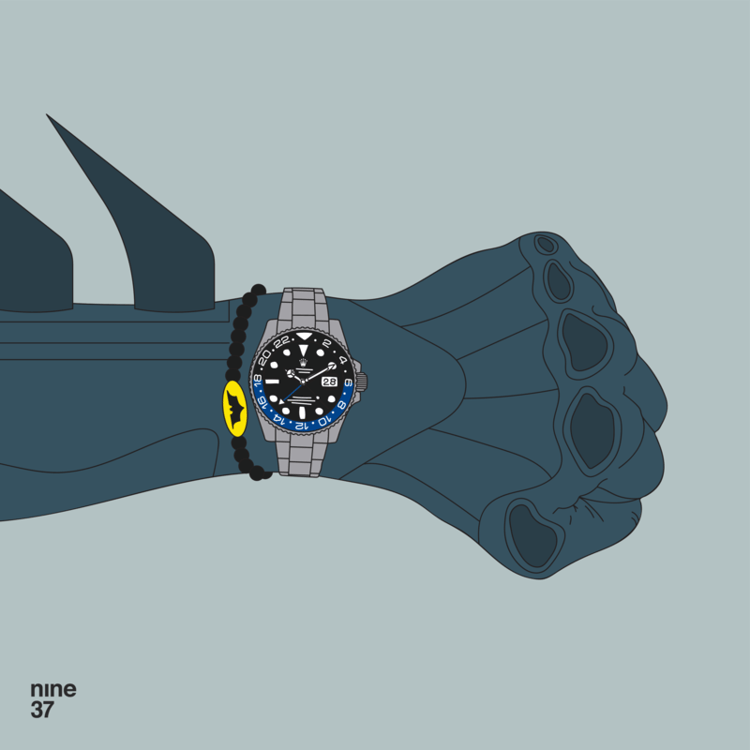 Image of Batman wrist shot