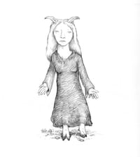 The Glaistig, a spirit from Scotland.