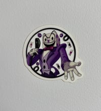 Image 2 of King Dice Sticker Clear BG