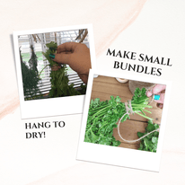 Image of Herb Drying Rack -Decorative Herb Drying Rack Hanging - Secured Herb Dryer Hooks - Macrame Boho Flow
