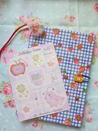Image 2 of Lucky Button Sticker Sheets~Lullaby Notes