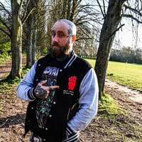 Image 2 of Make Racists Afraid Again Jacket XL ONLY