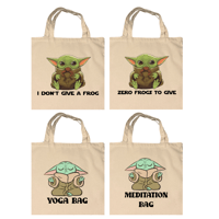 Image 1 of  Baby Yoda Tote Bags
