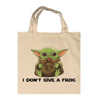 Image 2 of  Baby Yoda Tote Bags