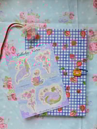 Image 2 of Dewdrop Dragon Sticker Sheet~Lullaby Notes