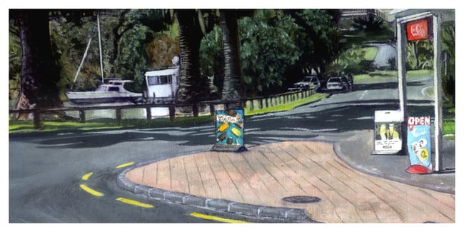 Laingholm Beach Store Print