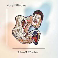 Image 2 of Large The Thing Enamel Pin