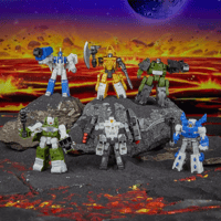 Image 1 of Hasbro Transformers Legacy United Dinobot Dinoking Multipack – 6 Figures, Combine to Dinoking