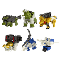 Image 5 of Hasbro Transformers Legacy United Dinobot Dinoking Multipack – 6 Figures, Combine to Dinoking