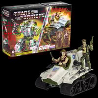 Image 3 of Hasbro Transformers Collaborative G.I. Joe Autobot Kup Triple T Tank & 2 Figures Set