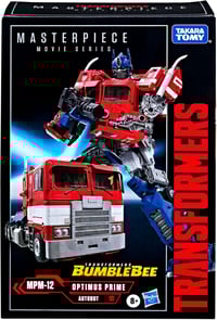 Image 2 of Hasbro Transformers Movie Masterpiece MPM-12 Optimus Prime Collectible Figure 9-inch