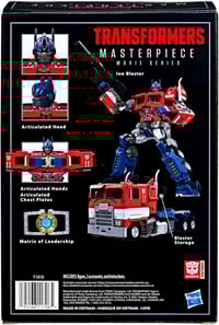 Image 5 of Hasbro Transformers Movie Masterpiece MPM-12 Optimus Prime Collectible Figure 9-inch