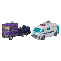 Image 3 of Hasbro Transformers Generations Selects WFC-GS17 Shattered Glass Ratchet & Optimus Prime Set