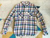 Image 1 of Hysteric Glamour linen/cotton plaid shirt, made in Japan, size L (fits M)