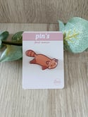 Pin's - Panda roux