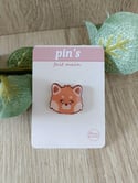 Pin's - Panda roux