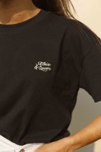 Image 2 of CAMISETA OVERSIZE MUJER "KLASIKA" MARINA 