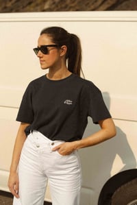 Image 1 of CAMISETA OVERSIZE MUJER "KLASIKA" MARINA 