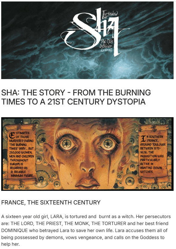 Sha The Shadow One by Pat Mills & Olivier Ledroit