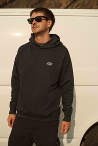 Image 1 of SUDADERA OVERSIZE "KLASIKA" MARINO
